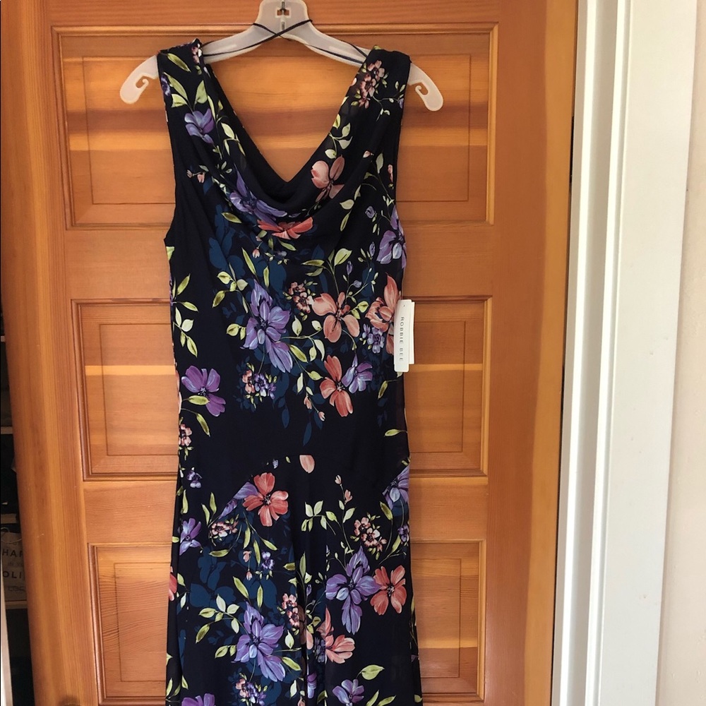 Floral print dress